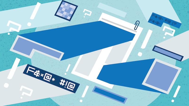 wees voorzichtig met kopteksten